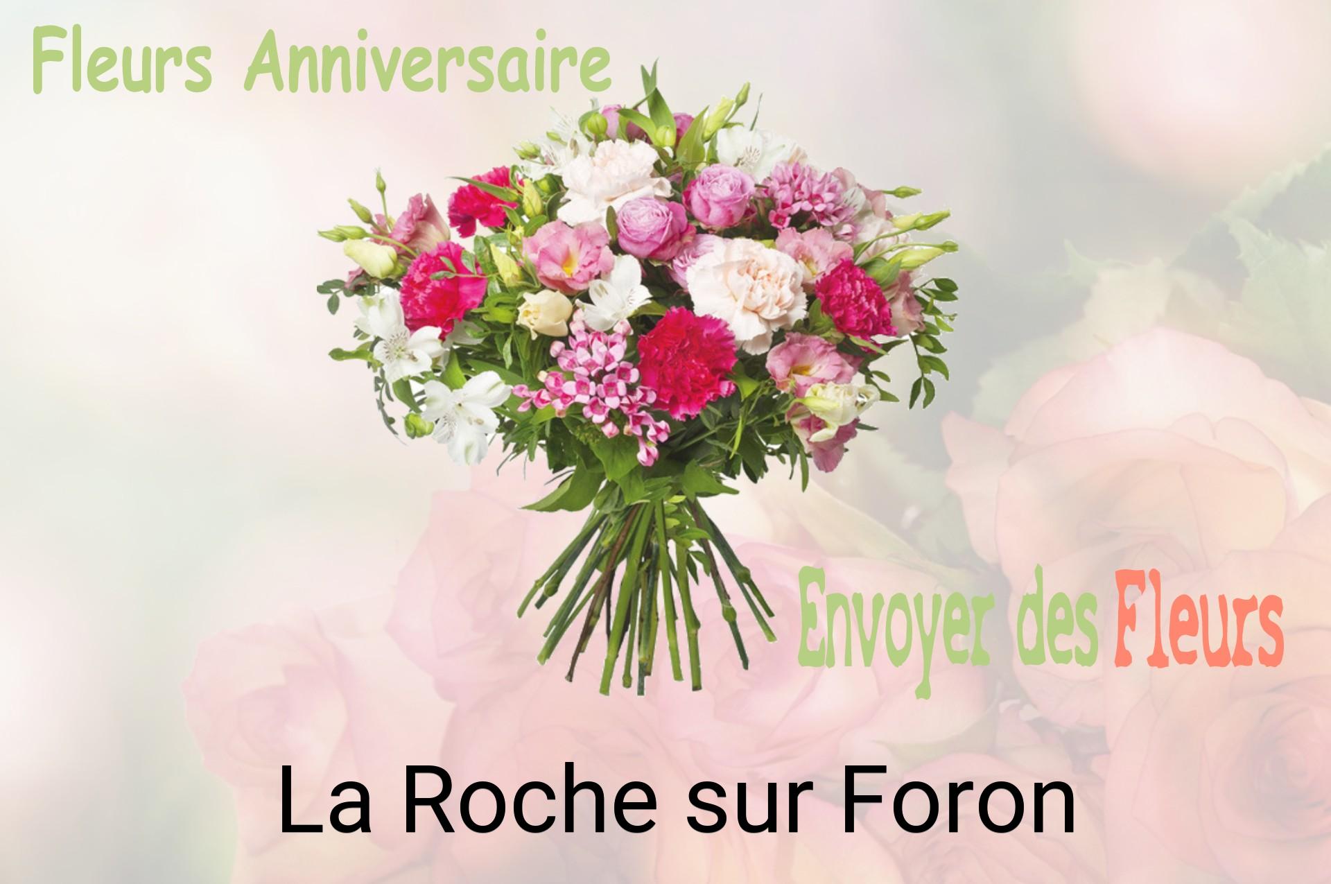 Bouquet de fleurs d’anniversaire livré à La Roche-sur-Foron